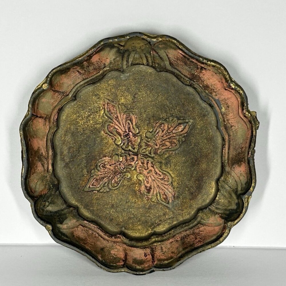 Scalloped Florentine Coaster